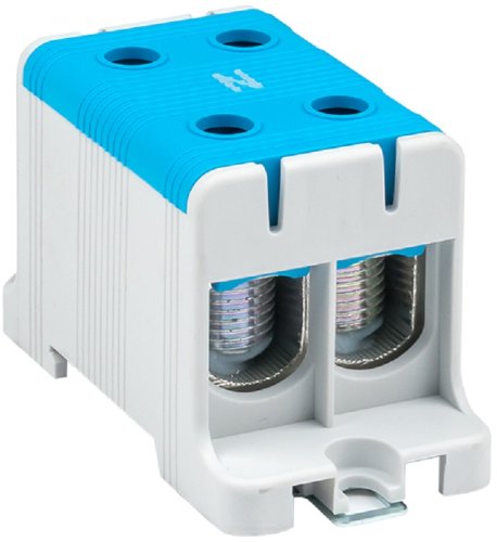 Клемма вводная силовая EKF PROxima КВС-16/95 2-х рядная 16-95мм2 синий картинка 